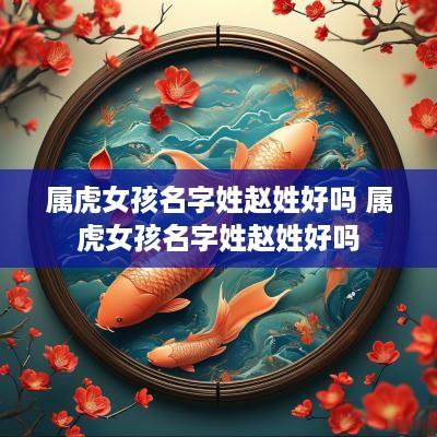 属虎女孩名字姓赵姓好吗 属虎女孩名字姓赵姓好吗