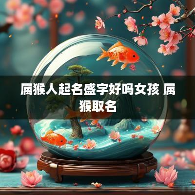 属猴人起名盛字好吗女孩 属猴取名