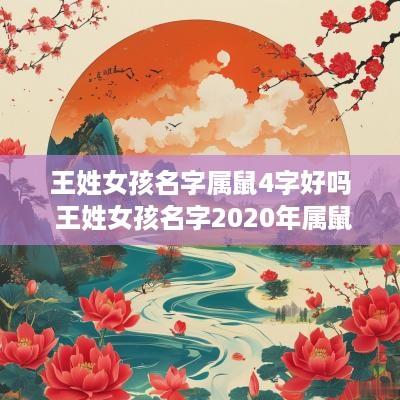 王姓女孩名字属鼠4字好吗 王姓女孩名字2025年属鼠四个字