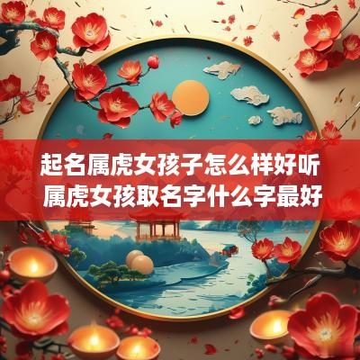 起名属虎女孩子怎么样好听 属虎女孩取名字什么字最好