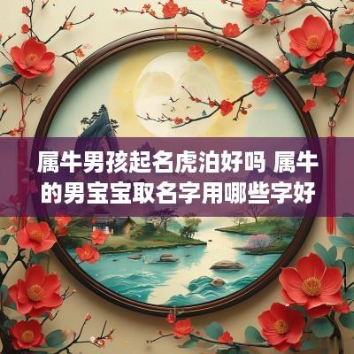 属牛男孩起名虎泊好吗 属牛的男宝宝取名字用哪些字好