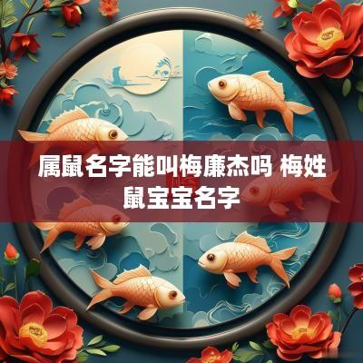 属鼠名字能叫梅廉杰吗 梅姓鼠宝宝名字