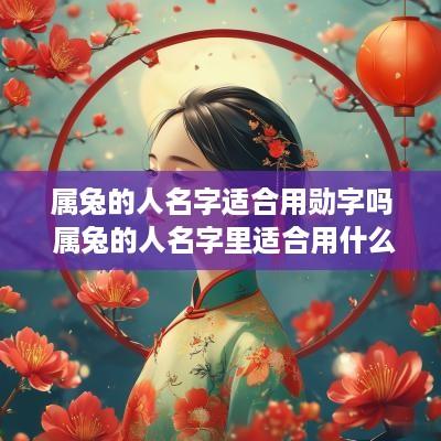 属兔的人名字适合用勋字吗 属兔的人名字里适合用什么字