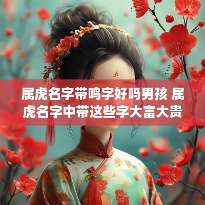 属虎名字带鸣字好吗男孩 属虎名字中带这些字大富大贵