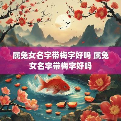 属兔女名字带梅字好吗 属兔女名字带梅字好吗