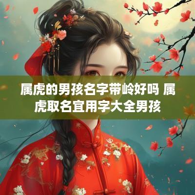 属虎的男孩名字带岭好吗 属虎取名宜用字大全男孩