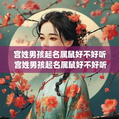 宫姓男孩起名属鼠好不好听 宫姓男孩起名属鼠好不好听点