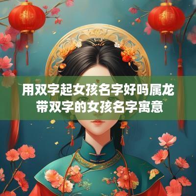 用双字起女孩名字好吗属龙 带双字的女孩名字寓意