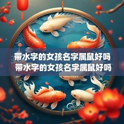 带水字的女孩名字属鼠好吗 带水字的女孩名字属鼠好吗