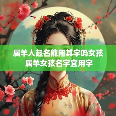 属羊人起名能用其字吗女孩 属羊女孩名字宜用字