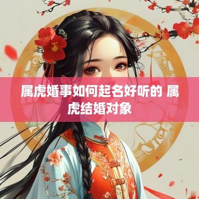 属虎婚事如何起名好听的 属虎结婚对象