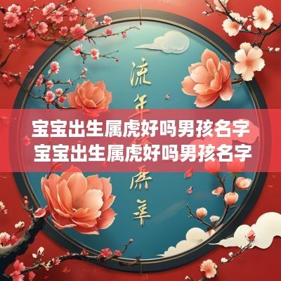 宝宝出生属虎好吗男孩名字 宝宝出生属虎好吗男孩名字叫什么