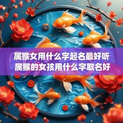 属猴女用什么字起名最好听 属猴的女孩用什么字取名好