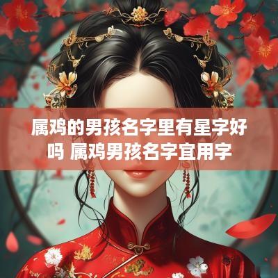属鸡的男孩名字里有星字好吗 属鸡男孩名字宜用字