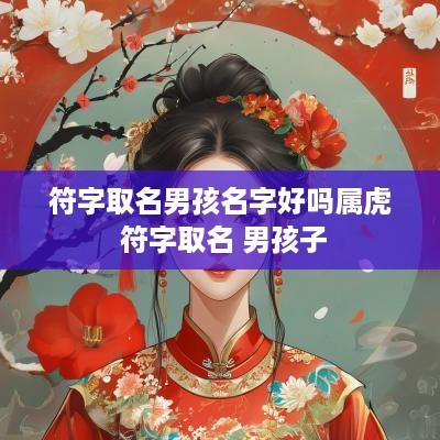 符字取名男孩名字好吗属虎 符字取名 男孩子