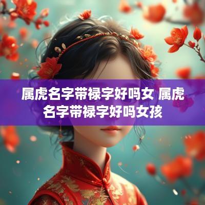 属虎名字带禄字好吗女 属虎名字带禄字好吗女孩