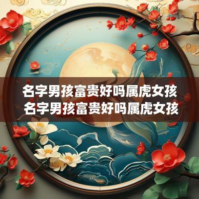 名字男孩富贵好吗属虎女孩 名字男孩富贵好吗属虎女孩叫什么