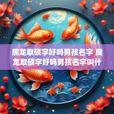 属龙取硕字好吗男孩名字 属龙取硕字好吗男孩名字叫什么