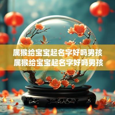 属猴给宝宝起名字好吗男孩 属猴给宝宝起名字好吗男孩怎么取