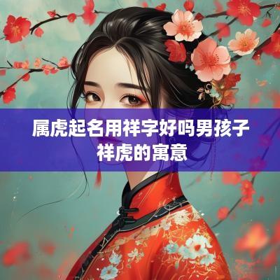 属虎起名用祥字好吗男孩子 祥虎的寓意