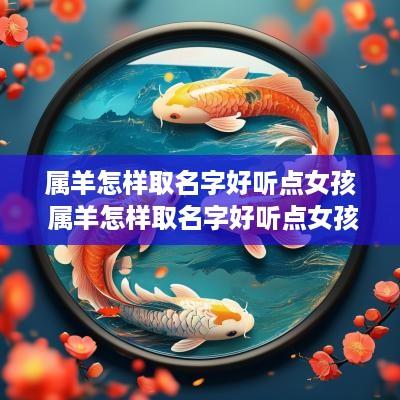属羊怎样取名字好听点女孩 属羊怎样取名字好听点女孩子