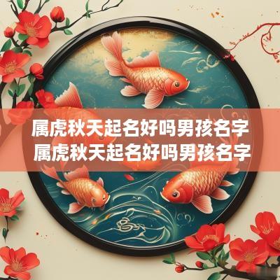 属虎秋天起名好吗男孩名字 属虎秋天起名好吗男孩名字怎么取