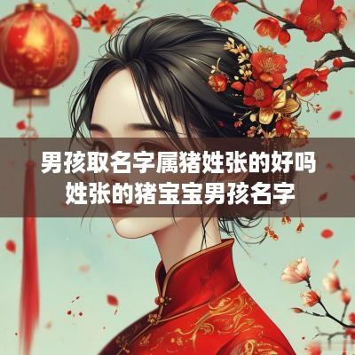 男孩取名字属猪姓张的好吗 姓张的猪宝宝男孩名字