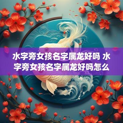 水字旁女孩名字属龙好吗 水字旁女孩名字属龙好吗怎么取