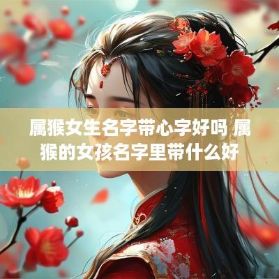 属猴女生名字带心字好吗 属猴的女孩名字里带什么好