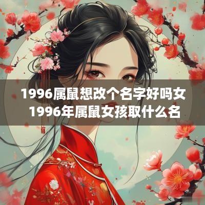 1996属鼠想改个名字好吗女 1996年属鼠女孩取什么名字好