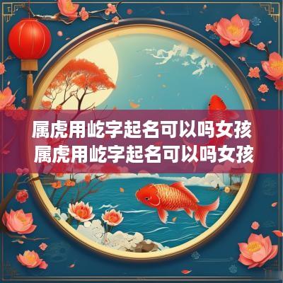 属虎用屹字起名可以吗女孩 属虎用屹字起名可以吗女孩子