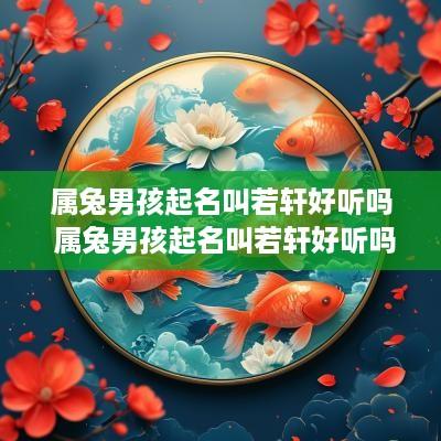属兔男孩起名叫若轩好听吗 属兔男孩起名叫若轩好听吗