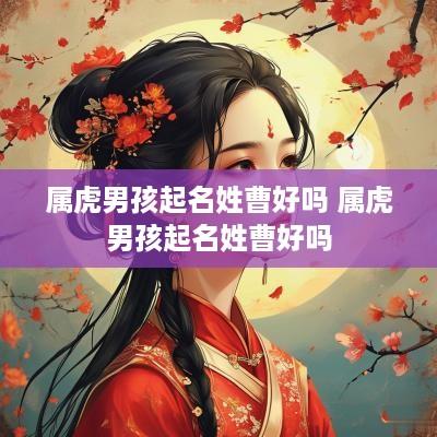 属虎男孩起名姓曹好吗 属虎男孩起名姓曹好吗