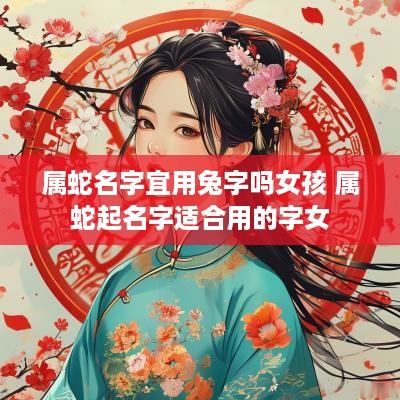 属蛇名字宜用兔字吗女孩 属蛇起名字适合用的字女