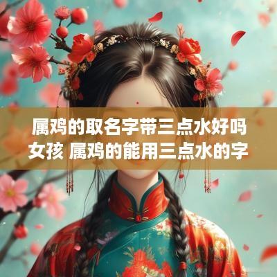 属鸡的取名字带三点水好吗女孩 属鸡的能用三点水的字吗