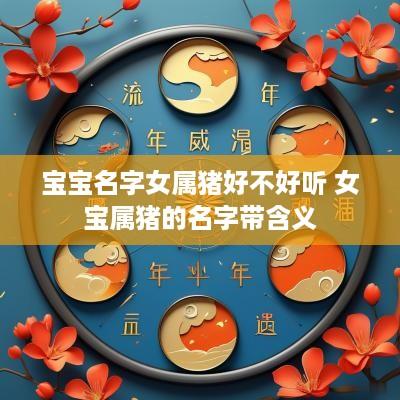 宝宝名字女属猪好不好听 女宝属猪的名字带含义