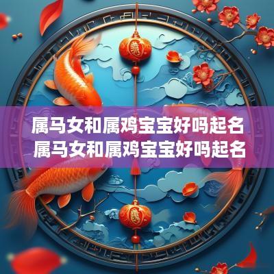 属马女和属鸡宝宝好吗起名 属马女和属鸡宝宝好吗起名大全