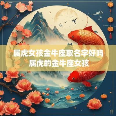 属虎女孩金牛座取名字好吗 属虎的金牛座女孩