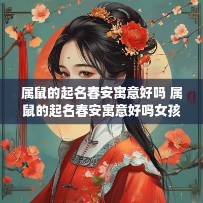 属鼠的起名春安寓意好吗 属鼠的起名春安寓意好吗女孩