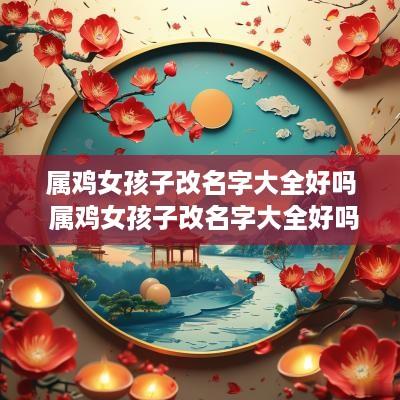 属鸡女孩子改名字大全好吗 属鸡女孩子改名字大全好吗