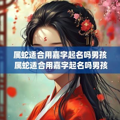 属蛇适合用嘉字起名吗男孩 属蛇适合用嘉字起名吗男孩子