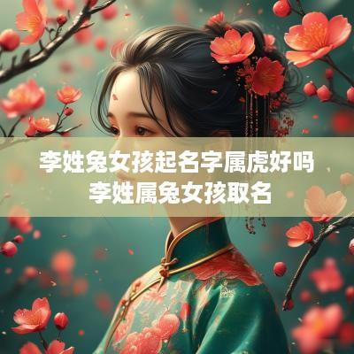 李姓兔女孩起名字属虎好吗 李姓属兔女孩取名