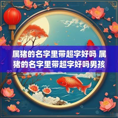 属猪的名字里带超字好吗 属猪的名字里带超字好吗男孩