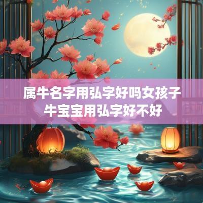 属牛名字用弘字好吗女孩子 牛宝宝用弘字好不好