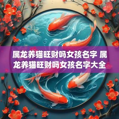 属龙养猫旺财吗女孩名字 属龙养猫旺财吗女孩名字大全