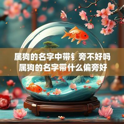属狗的名字中带钅旁不好吗 属狗的名字带什么偏旁好