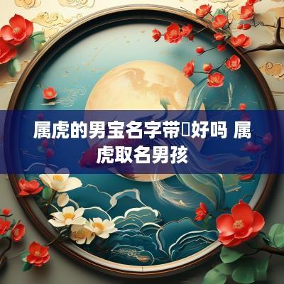 属虎的男宝名字带垚好吗 属虎取名男孩