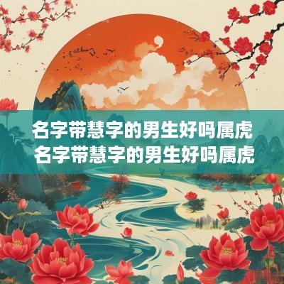 名字带慧字的男生好吗属虎 名字带慧字的男生好吗属虎女