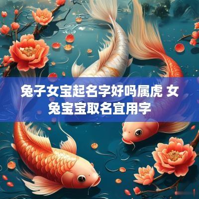 兔子女宝起名字好吗属虎 女兔宝宝取名宜用字