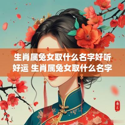生肖属兔女取什么名字好听好运 生肖属兔女取什么名字好听好运呢